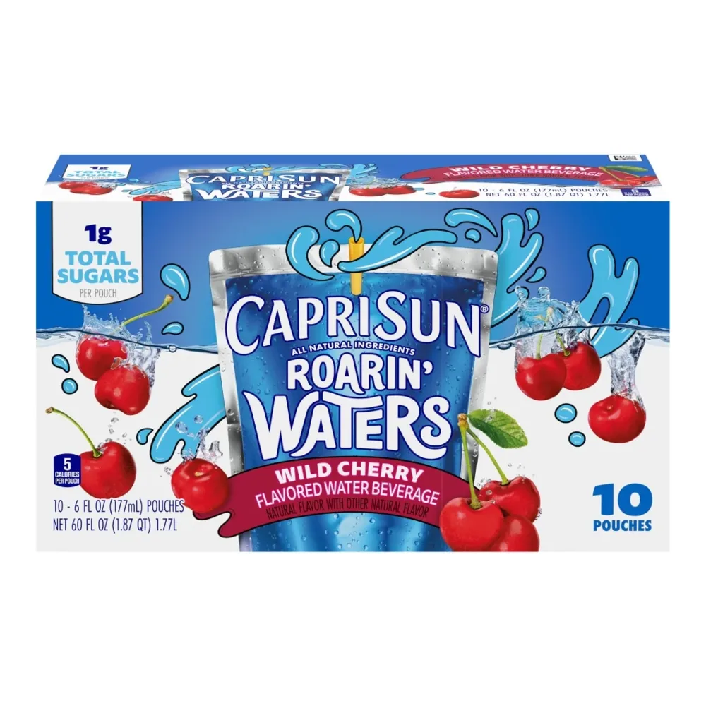 087684001134 CAPRI-SUN WATER CHERRY 10PK - Image 1