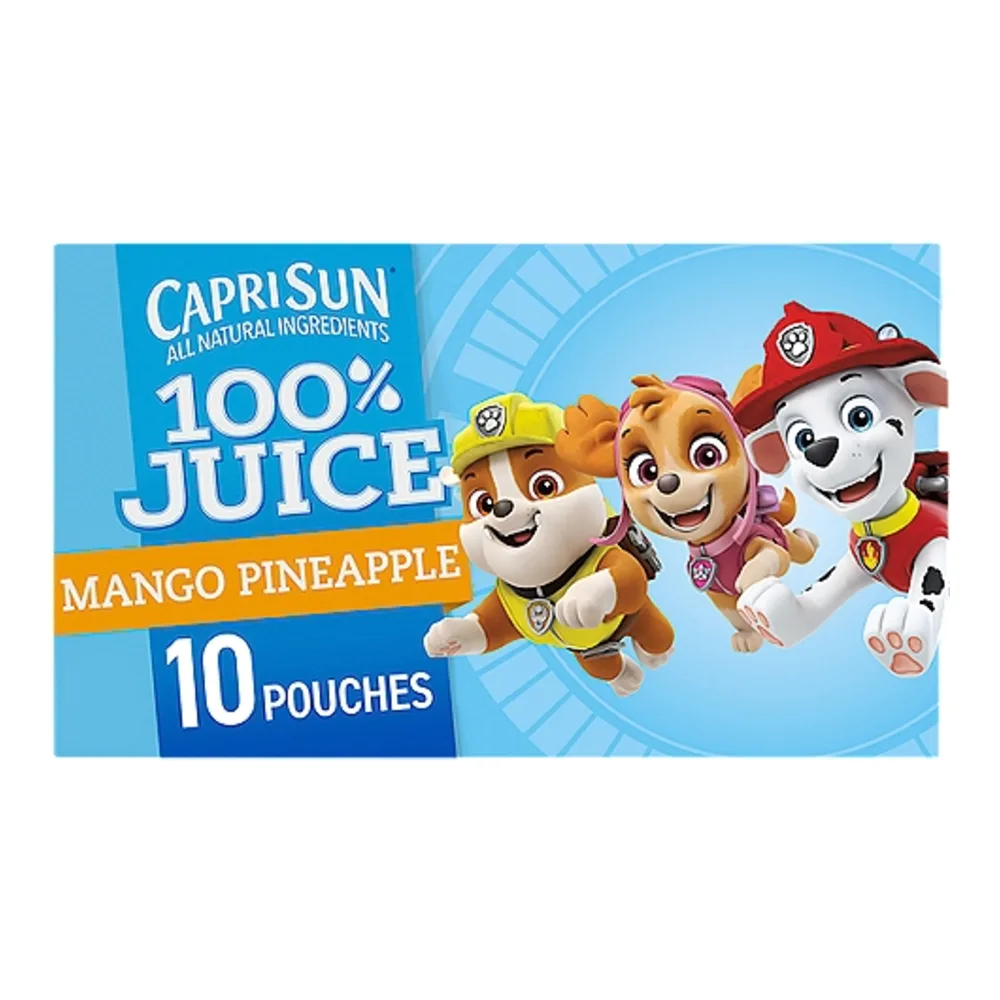 087684011065 CAPRI-SUN MANGO PINEAPPLE 10PK - Image 1