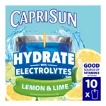 CAPRI-SUN HYDRATE WITH ELECT LEMON & LIME 10PK