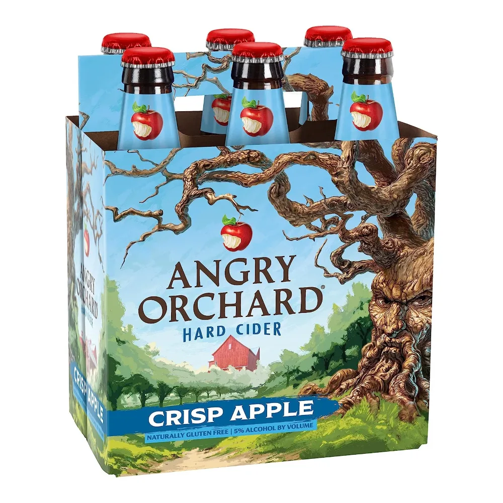087692821021 ANGRY ORCHARD CRISP APPLE 12Z/6PK - Image 1