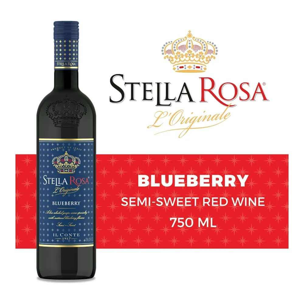 087872630931 STELLA ROSA BLUEBERRY RED 750ML - Image 1