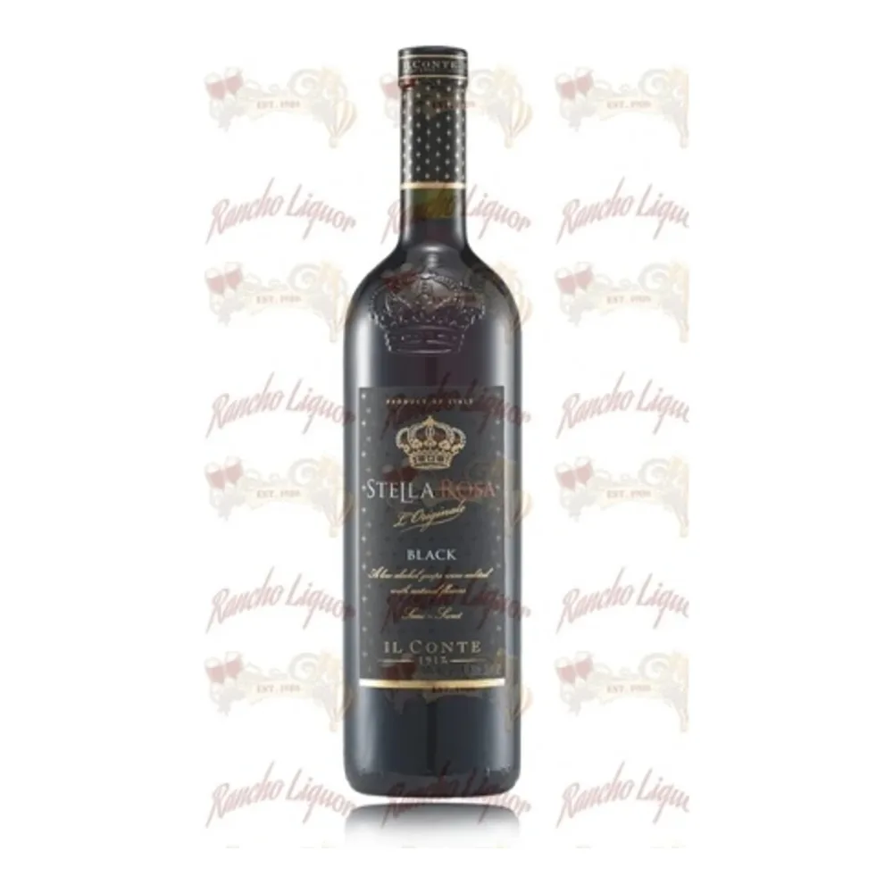 087872633369 STELLA ROSA BLACK RED 750ML - Image 1