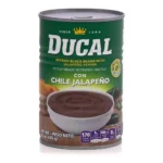 DUCAL REFRIED BLK BEANS W/JLPNO