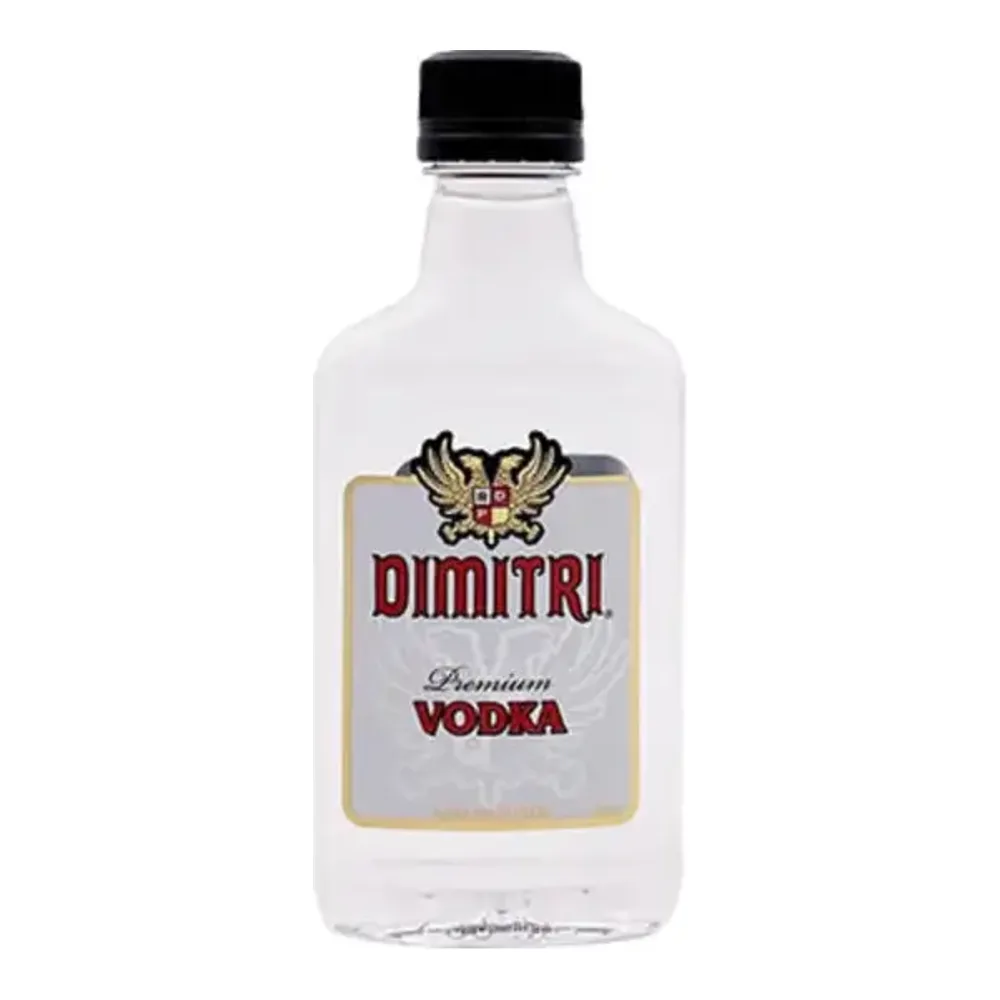 088352126210 DIMITRI VODKA 80pf 200ML - Image 1