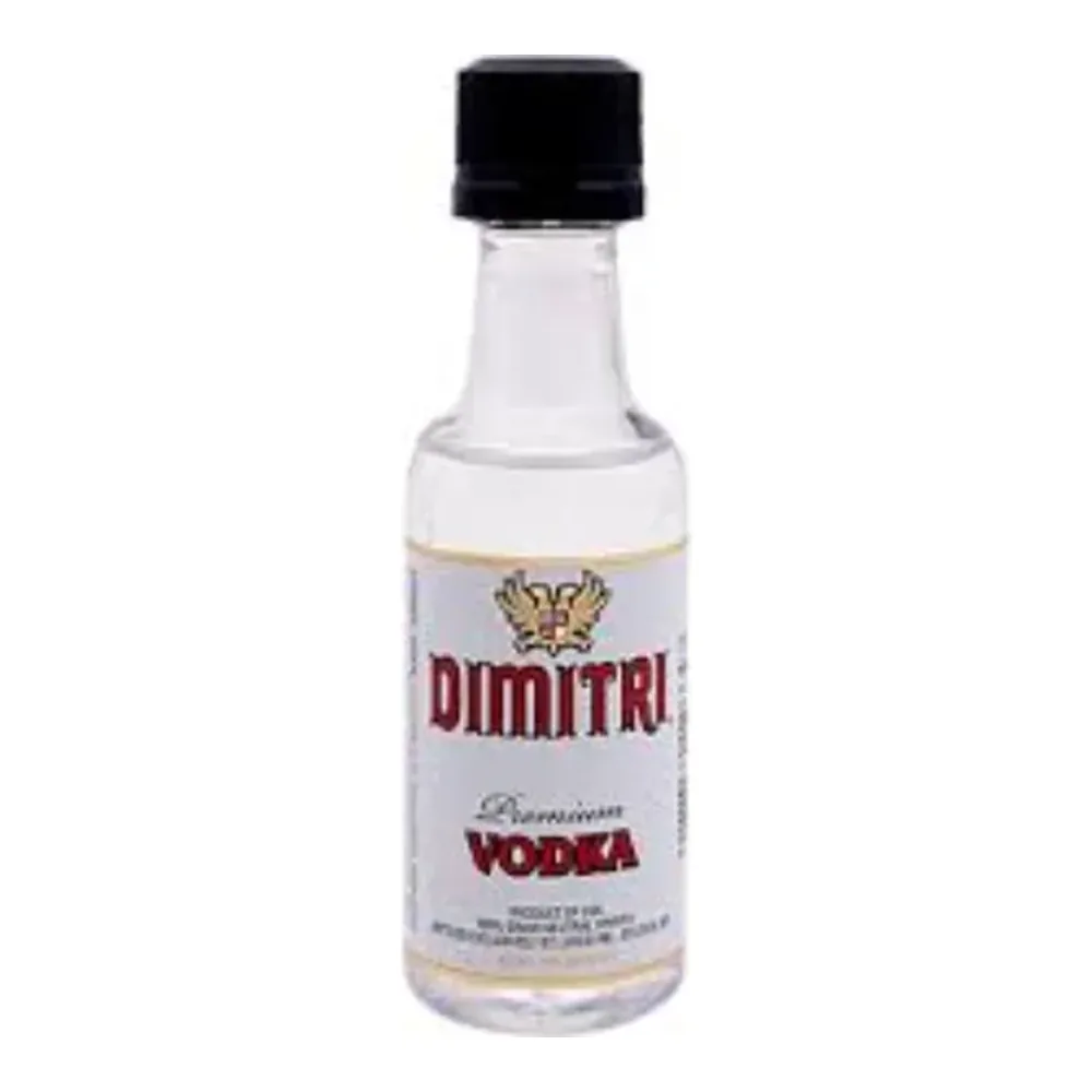 088352126227 DIMITRI VODKA 80pf 375ML - Image 1