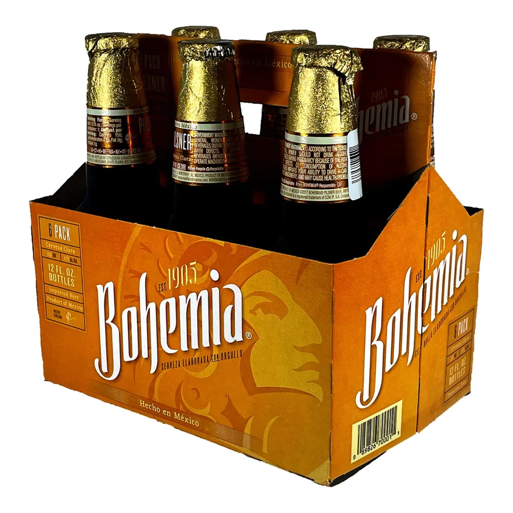 089826700011 BOHEMIA CLASICA 12Z/6PK - Image 1