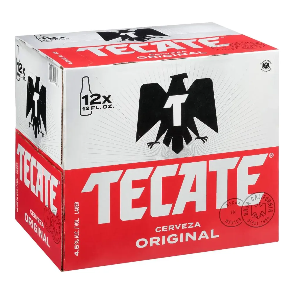 089826912032 TECATE CERVEZA BOTTLES 12Z/12PK - Image 1