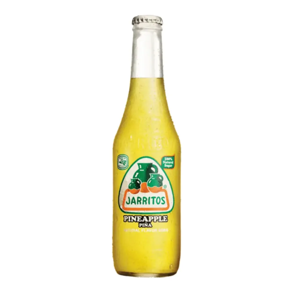 090478410043 JARRITOS GLASS PINEAPPLE 12Z - Image 1