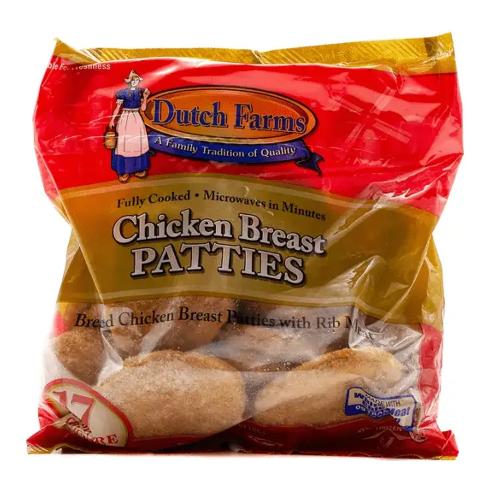 091945001429 DF/CHICKEN BREAST PATTIES 47Z - Image 1