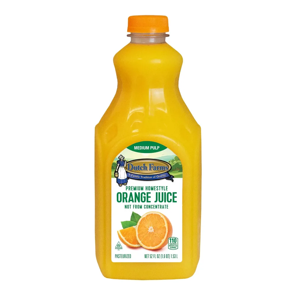 091945083418 DF PREMIUM ORANGE JCE W/PULP 52Z - Image 1
