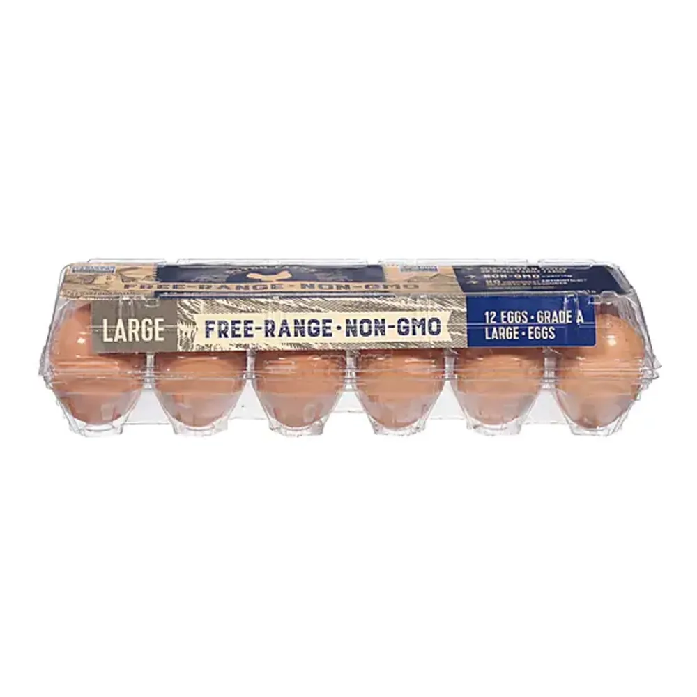091945100399 DF/FREE RANGE NON-GMO LARGE EGGS- 1DZ - Image 1