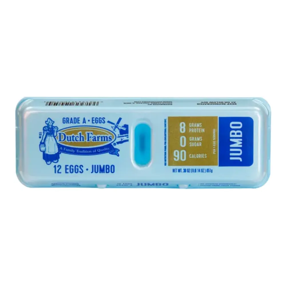 091945100504 EGGS-JUMBO DUTCH FARMS 1DZ ******* - Image 1