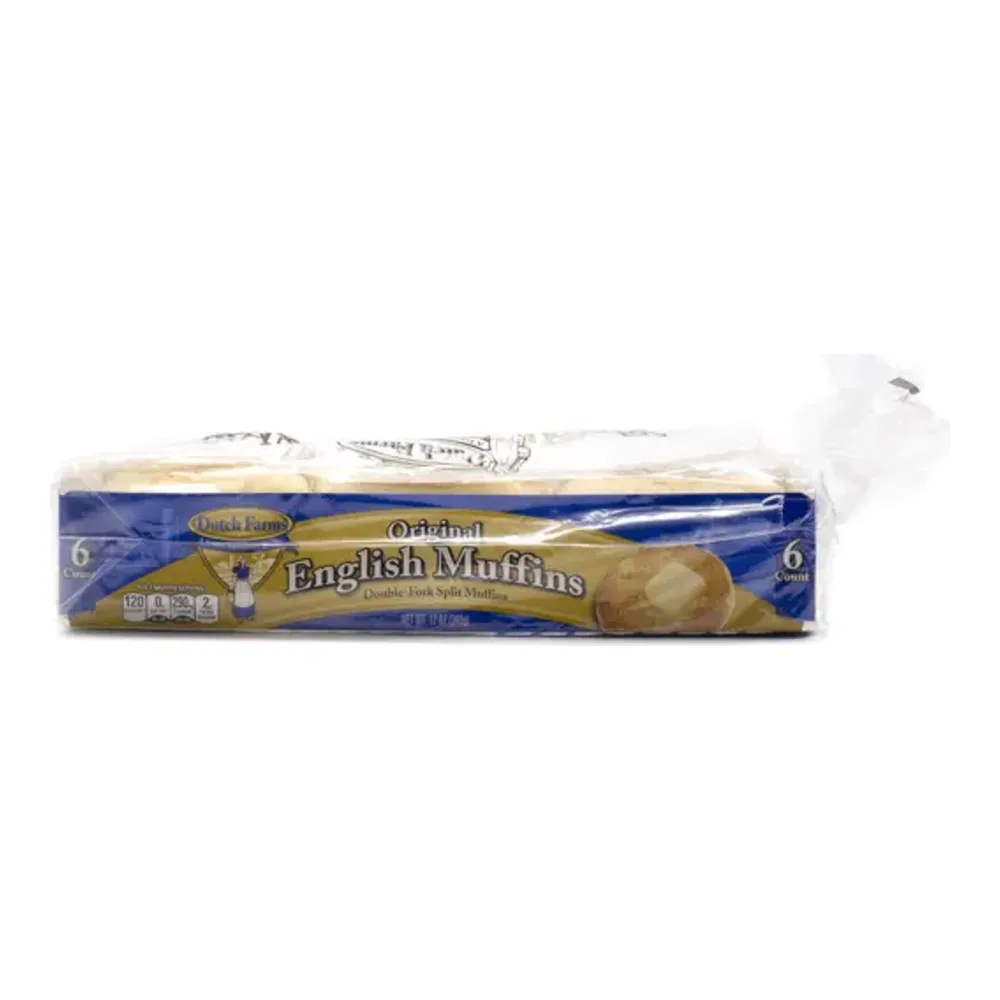 091945104250 DF/PLAIN ENGLISH MUFFINS 6PK - Image 1