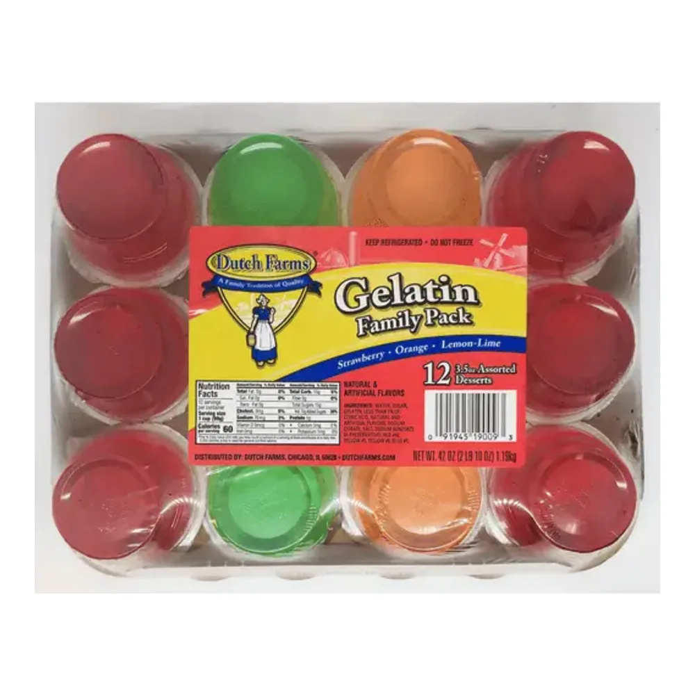 091945190093 DUTCH FARMS ASSORT GELATIN 12PK - Image 1