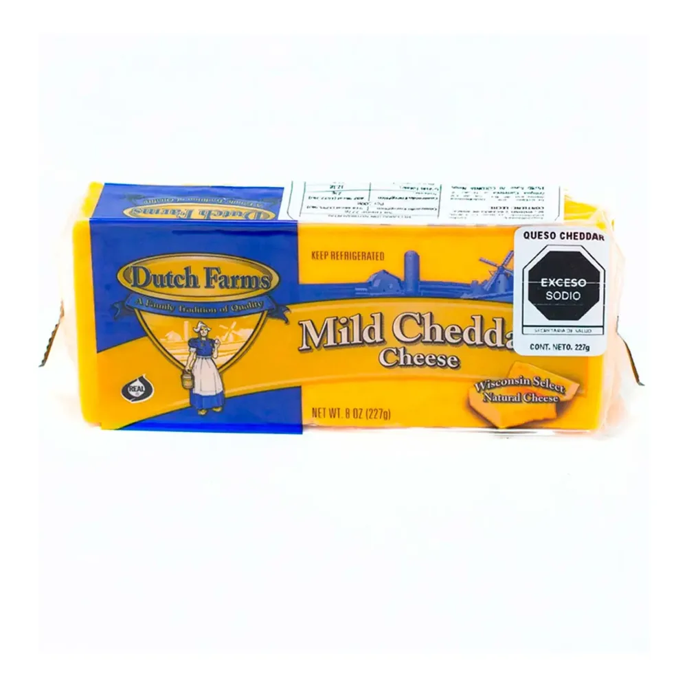 091945280800 DF/MILD CHEDDAR BAR 8Z - Image 1