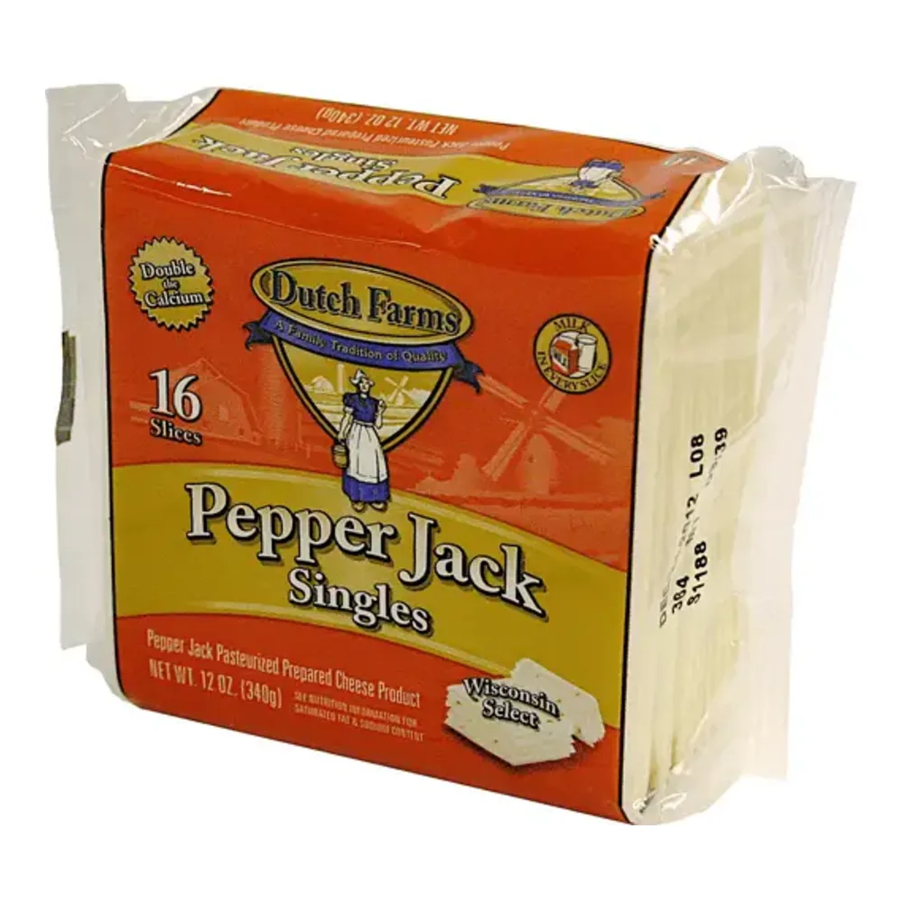 091945300140 DUTCH FARMS PEPPER JACK 12Z - Image 1