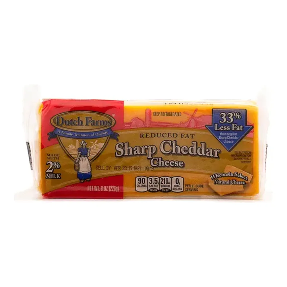 091945420237 DF/MILD SHARP CHEDDAR BAR 8Z - Image 1