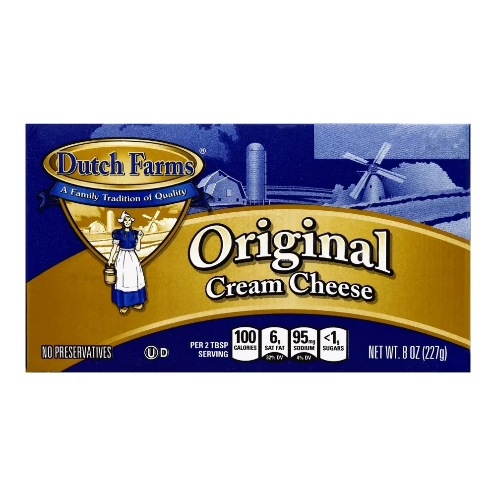 091945678881 DUTCH FARMS CREAM CHEESE 8Z - Image 1