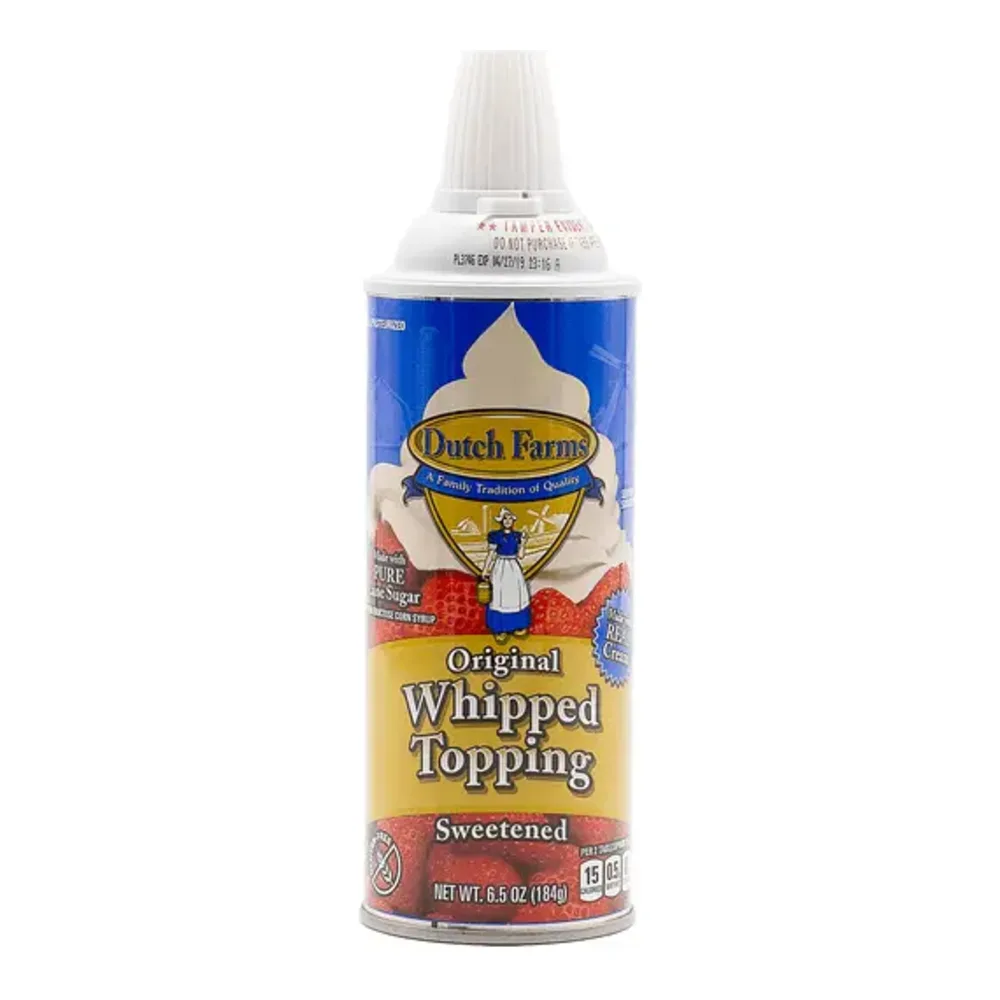 091945680105 DF/AEROSOL WHIPPING CREAM 6.5Z - Image 1