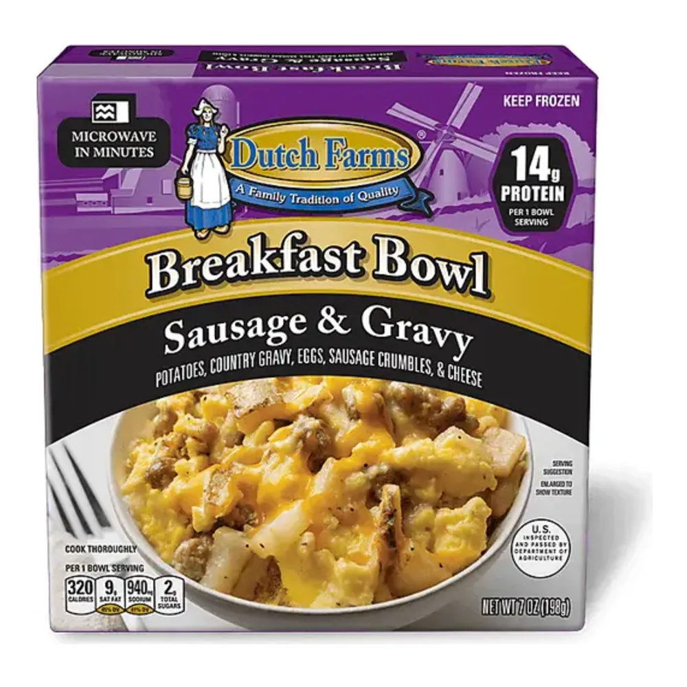 091945993717 DF SAUSAGE GRAVY BOWL 7Z - Image 1