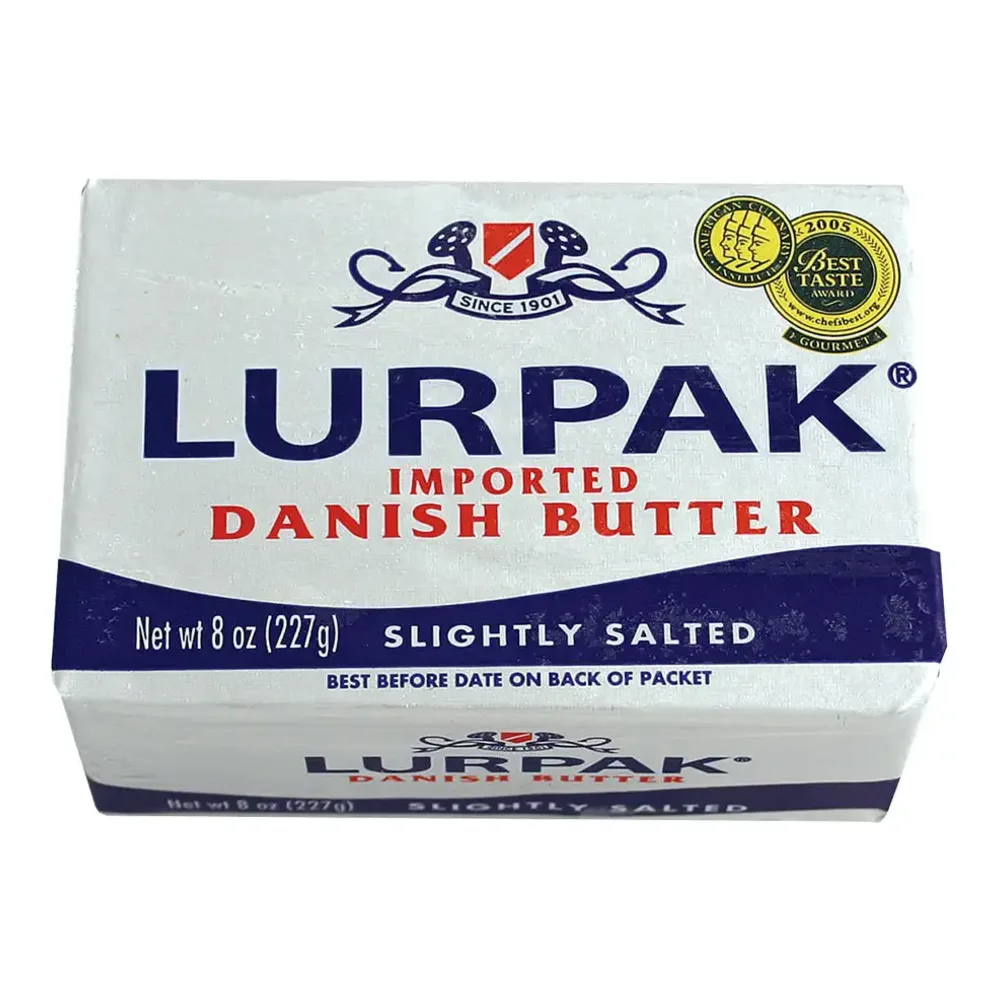 093936851365 LURPAK SALTED DANISH BUTTER 8Z - Image 1