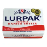 LURPAK UNSALTED DANISH BUTTER 8Z