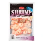 WHOLEY SHRIMP CKD T/ON 41/50 1LB