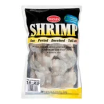 WHOLEY SHRIMP RAW T/ON 16/20 1LB