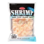 WHOLEY SHRIMP CKD T/ON 31/40 1LB