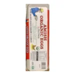 KAUMA AMISH ORGANIC LARGE EGGS 12CT RED