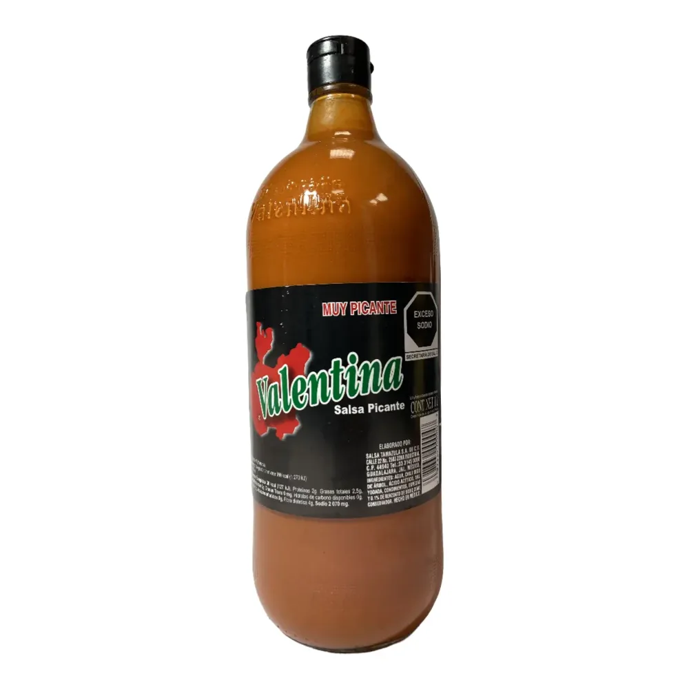 097339000047 VALENTINA NEGRA X-HOT SAUCE 34Z - Image 1