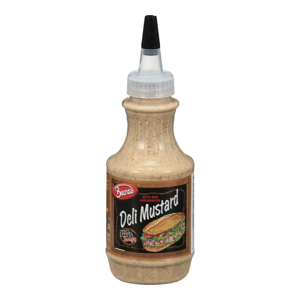 097342000072 BEANOS DELI MUSTARD 8Z - Image 1