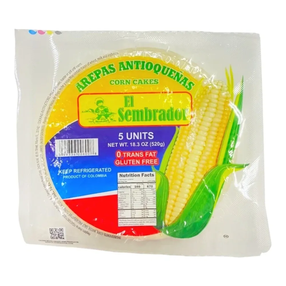 099336006008 EL SEMBRADOR AREPAS DE MAIZ 12Z - Image 1