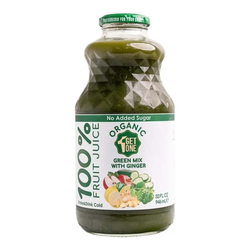 192548000458 GETONE GREEN MIX GINGER JCE 32Z - Image 1