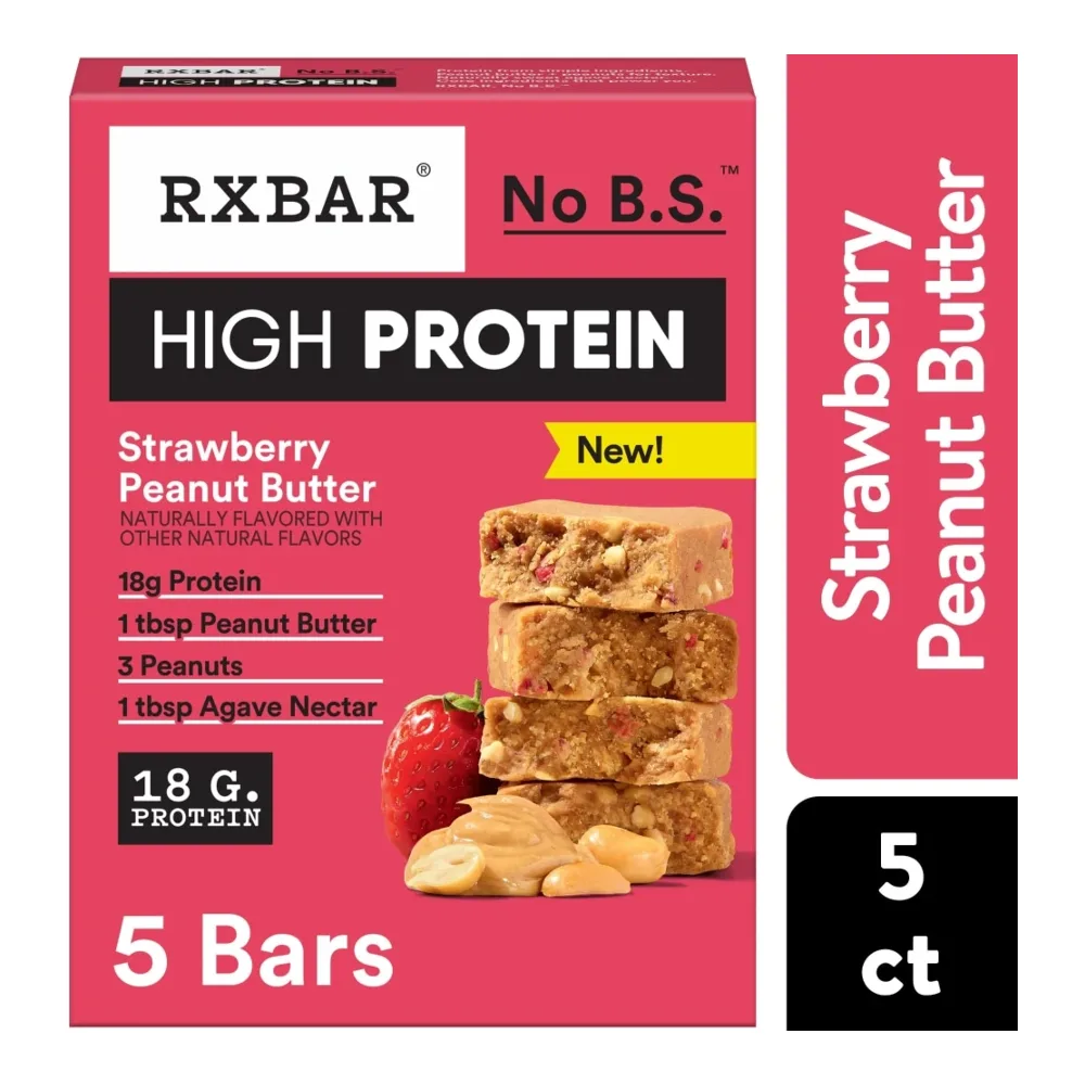 193908008572 RXBAR PB STRAWBERRY 5PK - Image 1