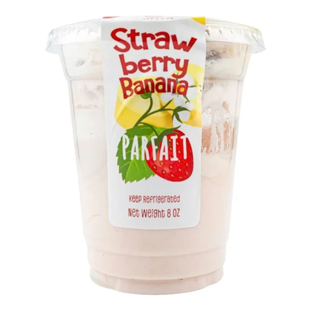 199284882683 BONYA YOGURT PARFAIT STRAW-BANANA 8Z - Image 1