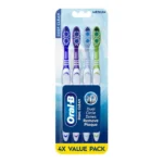 ORAL B  EXTRA VALUE  4 PACK