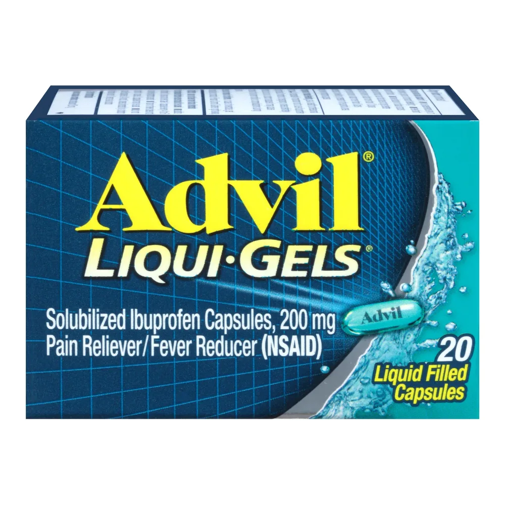 305730169202 ADVIL LIQUID GELS 200MG 20TBL - Image 1