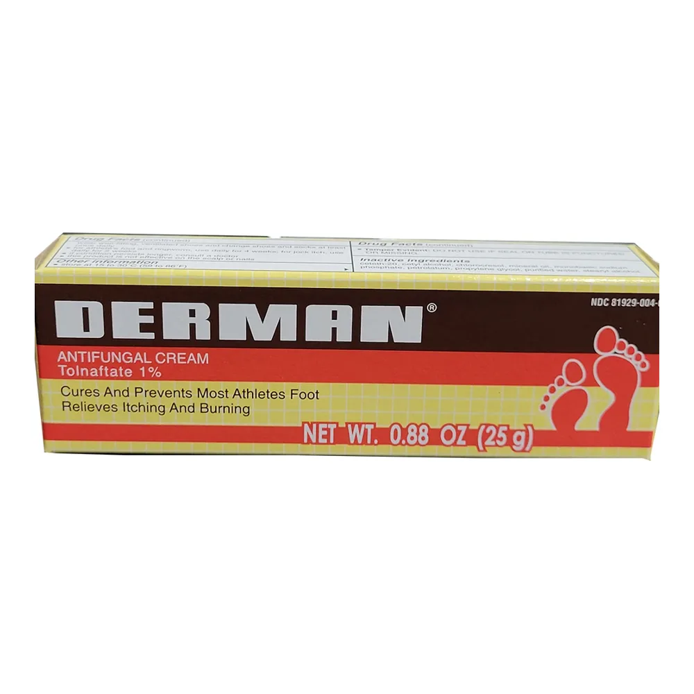 354312000020 DERMAN ANTIFUNGAL CREAM .88Z - Image 1