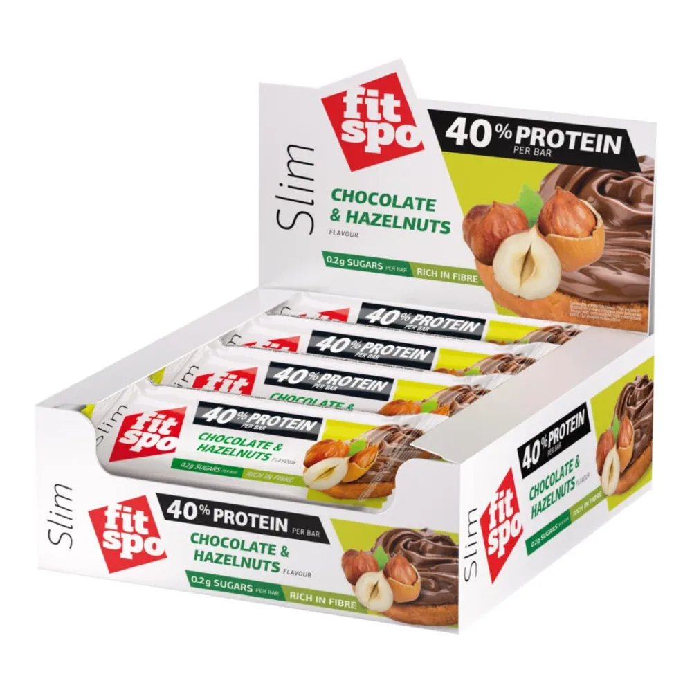 3800224890107 FITSPO PROTEIN BAR HAZELNUT 50g - Image 1