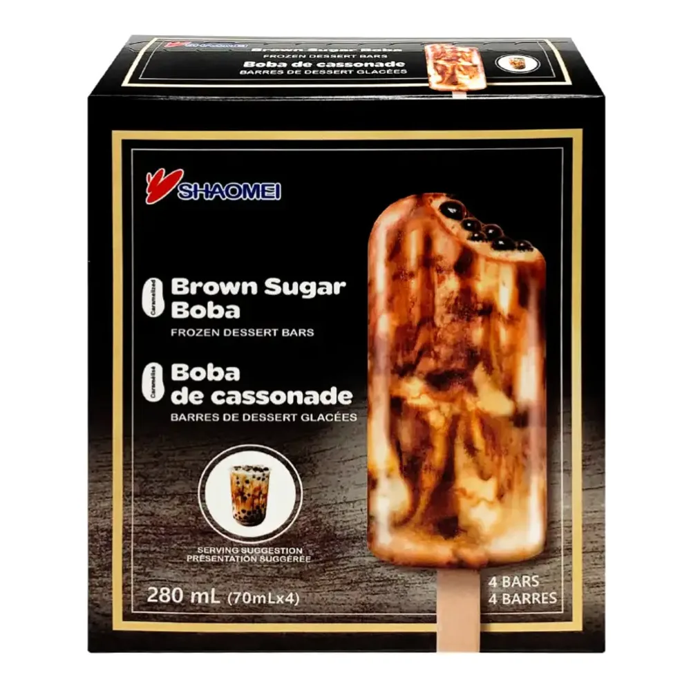 4710122204977 BOBA ICE BAR BROWN SUGAR 4PK - Image 1