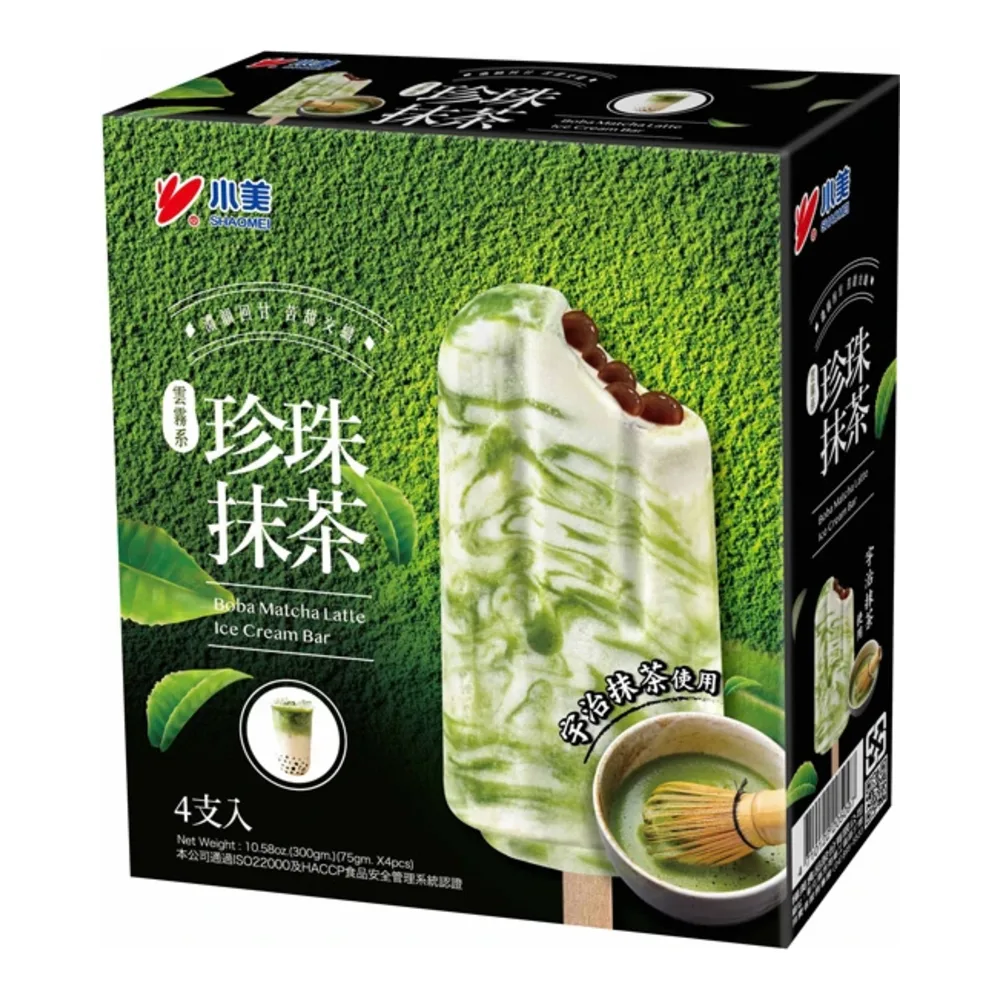 4710122205097 BOBA MATCHA LATTE ICE CREAM 4PK - Image 1