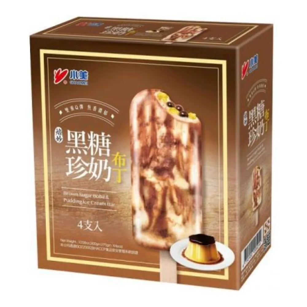 4710122205219 SHAOMEI BRN SGR BOBA PUDDING 4PK - Image 1
