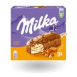 MILKA CARAMEL CRUNCH ICE CREAM 3PK