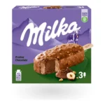 MILKA PRALINE CHOCOLATE ICE CREAM 3PK