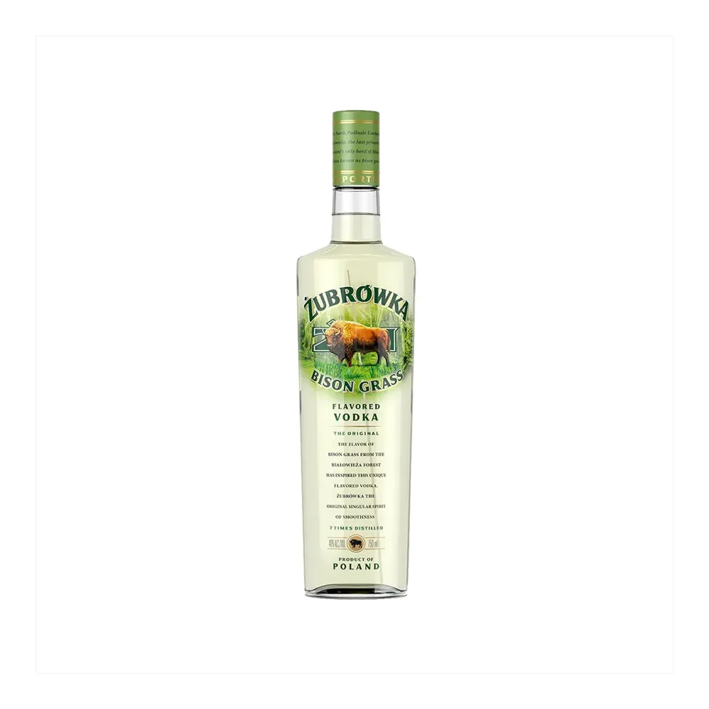5900343008129 ZUBROWKA BISON GRASS VODKA 750 - Image 1