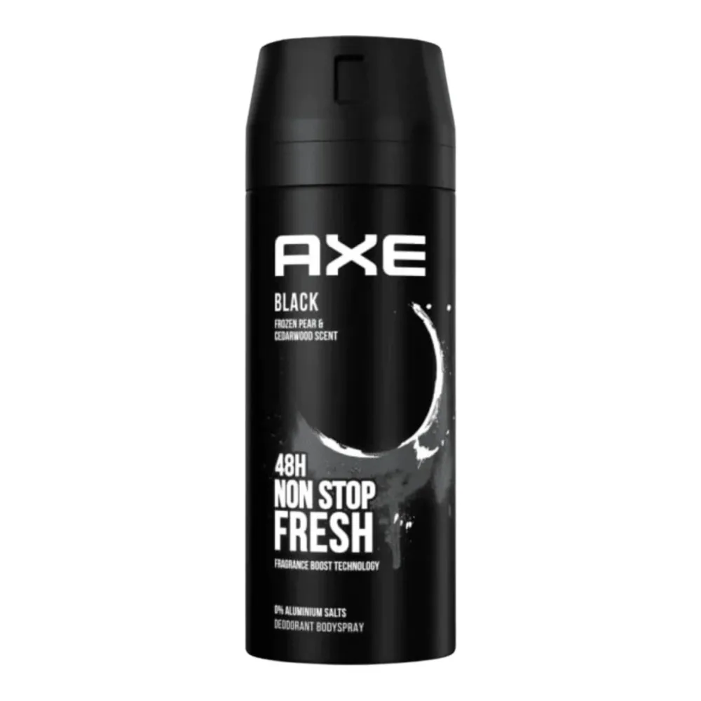 6001087364614 AXE DEODORANT BLACK FRESCURA 48H - Image 1
