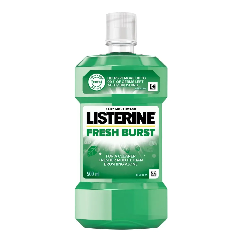 6001135009498 LISTERINE FRESH BURST 500ML - Image 1
