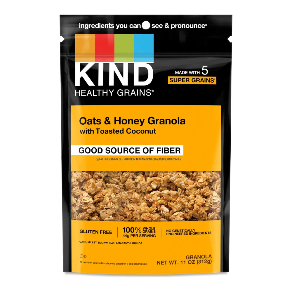 602652171864 KIND CLUSTERS OAT HONEY 11Z - Image 1