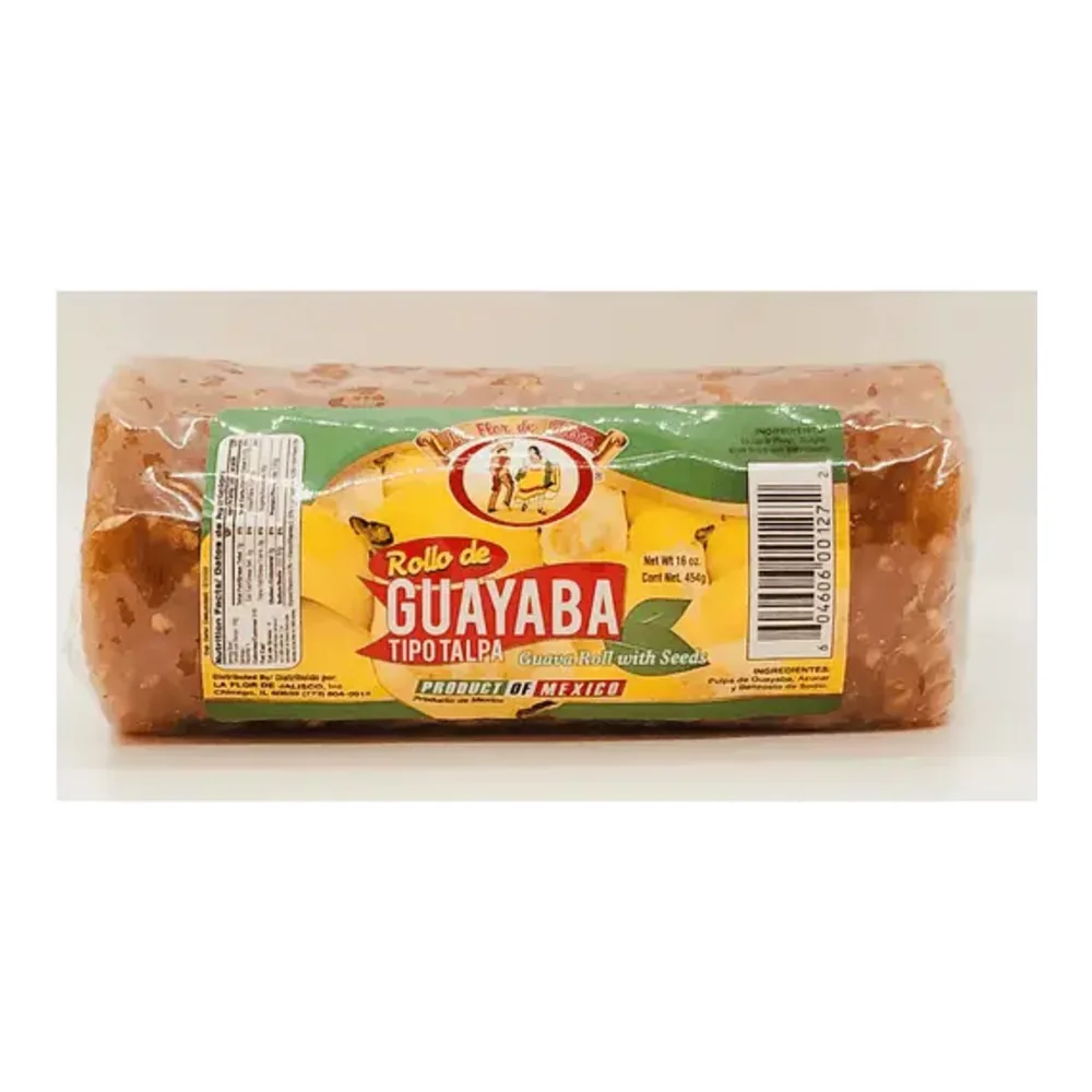 604606001272 LA FLOR ROLLO DE GUAYABA 16Z - Image 1